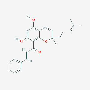 molecular formula C26H28O4 B1240228 boesenbergin A 