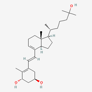 molecular formula C27H44O3 B12402340 (E)-1|A,25-Dihydroxyprevitamin D3 