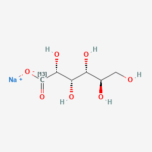 molecular formula C6H11NaO7 B12402388 Sodium D-Gluconate-1-13C 