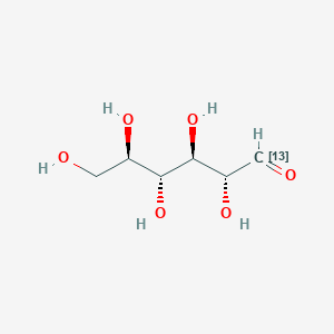 (2R,3R,4R,5R)-2,3,4,5,6-pentahydroxy(113C)hexanal