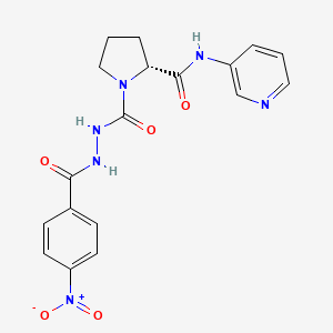 molecular formula C18H18N6O5 B12402426 Cdk4/6-IN-8 