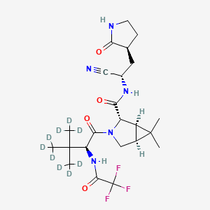 molecular formula C23H32F3N5O4 B12402439 Nirmatrelvir-d9 