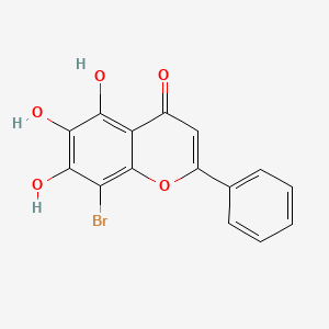 molecular formula C15H9BrO5 B12402454 Denv-IN-9 