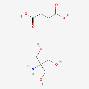 molecular formula C8H17NO7 B12402481 Succinic acid (tromethamine) 