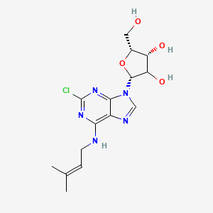 molecular formula C15H20ClN5O4 B12402492 2-Chloro-N6-iso-pentenyladenosine 