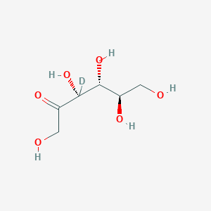 molecular formula C6H12O6 B12402512 D-Psicose-d 