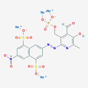 molecular formula C18H11N4Na4O14PS2 B12402518 PPNDS (tetrasodium) 