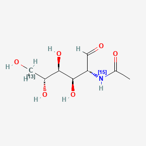 N-Acetyl-D-glucosamine-13C,15N-1