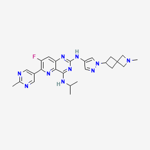 molecular formula C25H29FN10 B12402573 Irak4-IN-15 