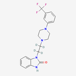 molecular formula C20H21F3N4O B12402593 Flibanserin-d4 