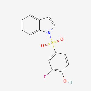 molecular formula C14H10FNO3S B12402597 Aldose reductase-IN-4 