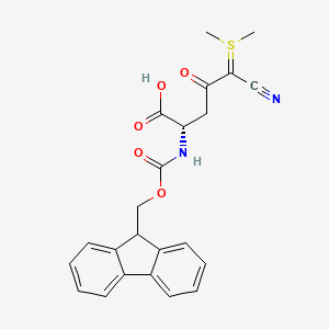 molecular formula C23H22N2O5S B12402607 Fmoc-Asp(CSY)-OH 