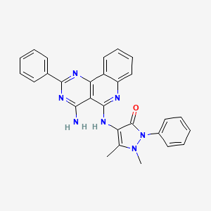 molecular formula C28H23N7O B12402616 Egfr-IN-45 