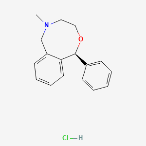 (S)-3,4,5,6-Tetrahydro-5-methyl-1-phenyl-1H-2,5-benzoxazocine hydrochloride