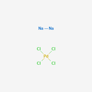 molecular formula Cl4Na2Pd B12402654 Sodiosodium;tetrachloropalladium 