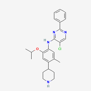 molecular formula C25H29ClN4O B12402679 Antituberculosis agent-9 