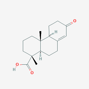 molecular formula C17H24O3 B12402705 13-Oxopodocarp-8(14)-en-18-oic acid 