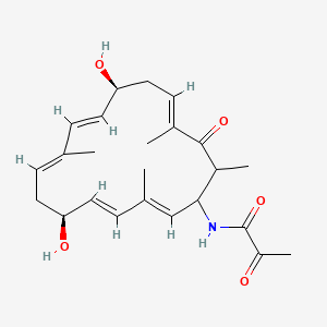 molecular formula C24H33NO5 B12402743 Lankacyclinone C 