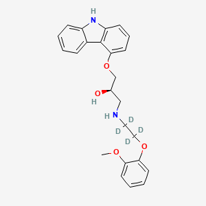 molecular formula C24H26N2O4 B12402821 (R)-Carvedilol-d4 