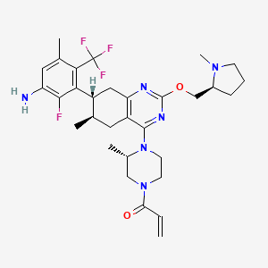 molecular formula C31H40F4N6O2 B12402844 KRAS inhibitor-20 