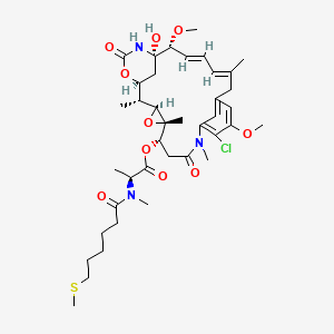 molecular formula C39H56ClN3O10S B12402921 DM-CO-(CH2)5-SMe 