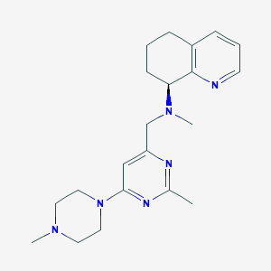 molecular formula C21H30N6 B12402932 CXCR4 antagonist 5 