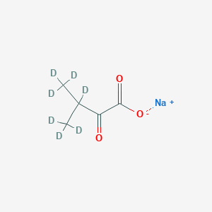 Sodium 3-methyl-2-oxobutanoate-d7