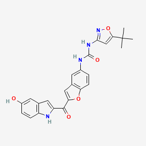 molecular formula C25H22N4O5 B12402950 Flt3/itd-IN-4 