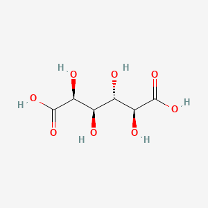 molecular formula C6H10O8 B1240301 D-altraric acid 