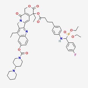 molecular formula C54H63FN5O10P B12403014 Antitumor agent-61 