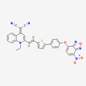 molecular formula C32H20N6O4S B12403046 Sqm-nbd 