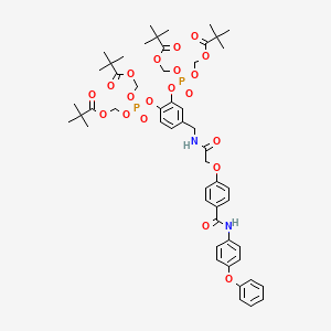 molecular formula C52H66N2O20P2 B12403205 Pomstafib-2 