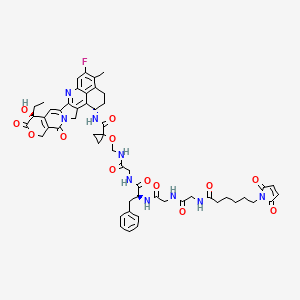 MC-Gly-Gly-Phe-Gly-amide-cyclopropanol-amide-Exatecan