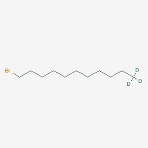 molecular formula C11H23Br B12403219 1-Bromoundecane-d3 