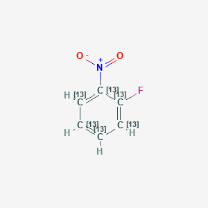 molecular formula C6H4FNO2 B12403232 1-Fluoro-2-nitrobenzene-13C6 