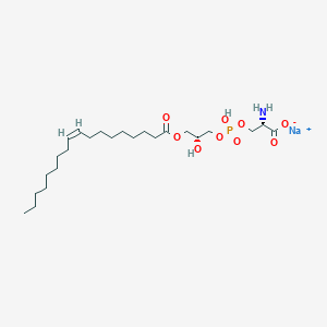 1-Oleoyl-2-hydroxy-sn-glycero-3-phospho-L-serine (sodium)