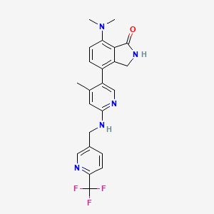 molecular formula C23H22F3N5O B12403305 Csf1R-IN-14 