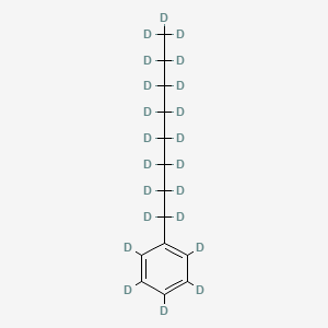 molecular formula C14H22 B12403311 Octylbenzene-d22 