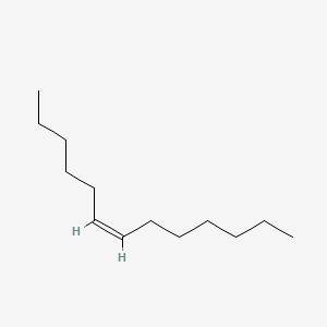 molecular formula C13H26 B1240332 6-十三烯 CAS No. 6508-77-6