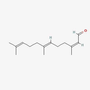 molecular formula C15H24O B1240336 (2Z,6E)-Farnesal CAS No. 4380-32-9