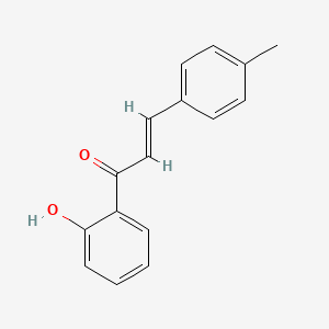 molecular formula C16H14O2 B1240337 2'-Hydroxy-4-methylchalcone 