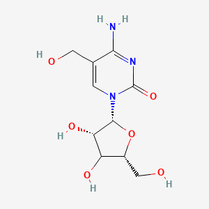 4-amino-1-[(2R,3S,5R)-3,4-dihydroxy-5-(hydroxymethyl)oxolan-2-yl]-5-(hydroxymethyl)pyrimidin-2-one