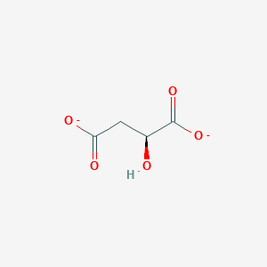 molecular formula C4H4O5-2 B1240339 L-malate 
