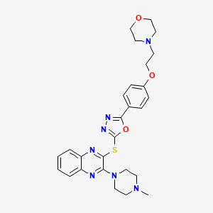 molecular formula C27H31N7O3S B12403403 Bcl-2-IN-9 