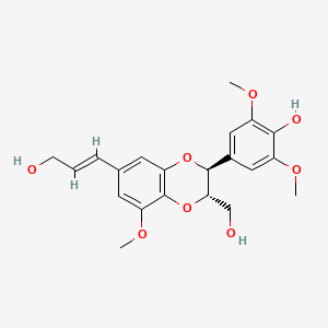 molecular formula C21H24O8 B12403416 Nitidanin 