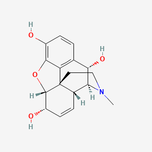 molecular formula C17H19NO4 B1240346 10-羟基吗啡 CAS No. 131563-73-0