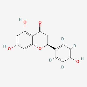 molecular formula C15H12O5 B12403475 Naringenin-d4 