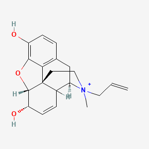 molecular formula C20H24NO3+ B1240349 N-Methylnalorphine CAS No. 4121-75-9