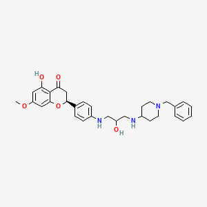 molecular formula C31H37N3O5 B12403519 P-gp modulator 3 