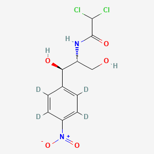 molecular formula C11H12Cl2N2O5 B12403543 Chloramphenicol-d4 